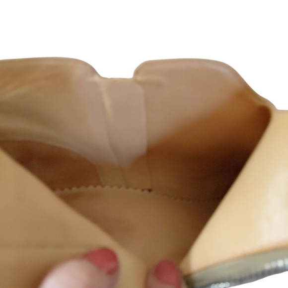 RAG & BONE Margot Ankle Boots Tan Suede Heeled Booties Size 9 EU 39 - Picture 6 of 12